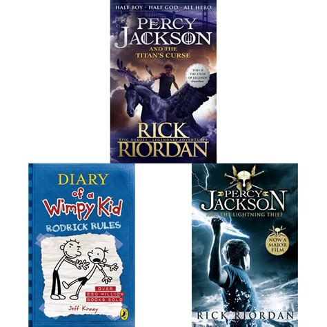 Buy Percy Jackson and the Titan's Curse & Diary of a Wimpy Kid: Rodrick ...