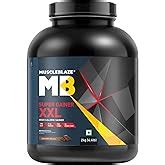 MuscleBlaze Mass Gainer Xxl Powder (Chocolate, 2Kg / 4.4Lbs, 20 ...