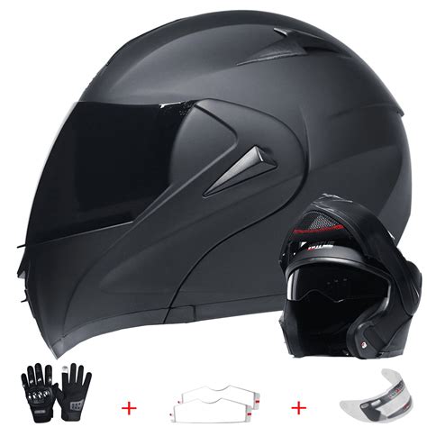 Motorbike Helmets,2025 New Modular Motorcycle Helmet,Helmet Full Face Flip Up Front Crash Helmet ...