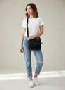 Kate Linn Black Sling Bag Denim Ilet Sling black Black - Price in India ...