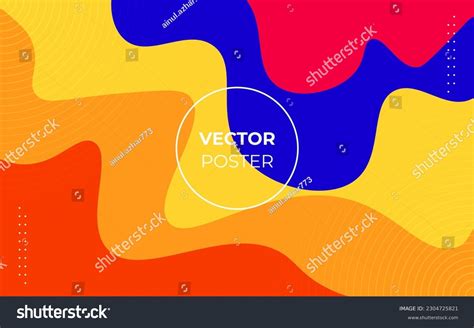 Red Blue Yellow Background