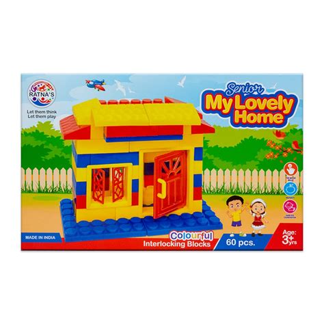 Ratna's Building Blocks My Lovely Home Senior for Kids - Multicolor ...