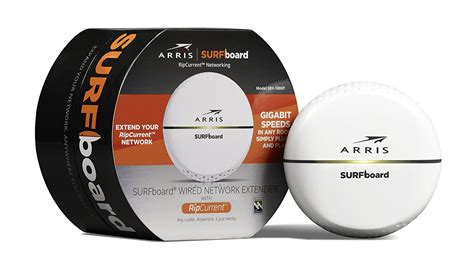 ARRIS SURFboard Wired Network Extender with RipCurrent using G.hn SBX ...