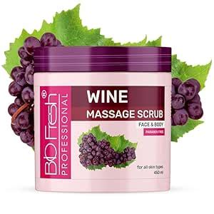 Buy Biofresh Professional Wine Massage Scrub Moisturizing and ...