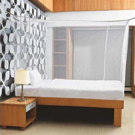 AmazeMe Premium Mosquito Net for Bed (3X6 FEET - Single Size Bed, White ...