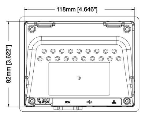 88970555 Crouzet | Crouzet em4, Millenium 3 Touch Screen HMI - 4.3 in ...
