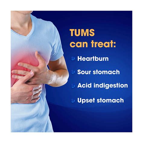 Buy TUMS Smoothies Chewable Extra Strength Antacid Tablets for ...