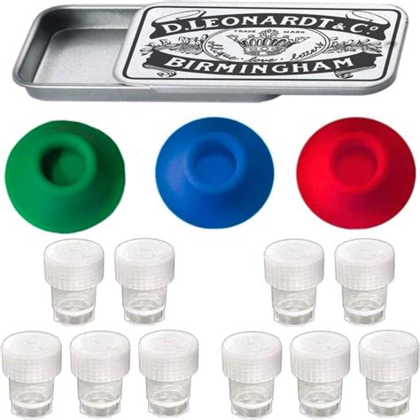 Ink Wells for Dip Pen & Calligraphy Nib Organizer a Set of Inkwells for ...