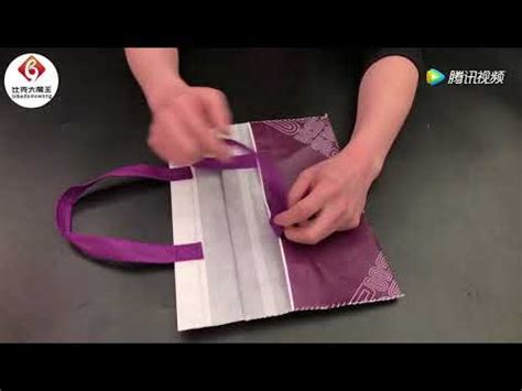手工缝制一款学生都喜爱的手提袋，简单实用又漂亮 - YouTube