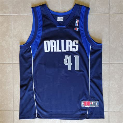 Champion × NBA × Vintage DIRK NOWITZKI JERSEY | Grailed