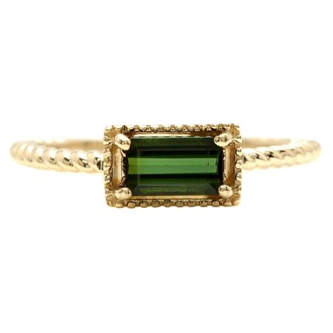 Tourmaline Alligator Dharma Ring 6.38gms Solid 14k Yellow Gold 2ct ...