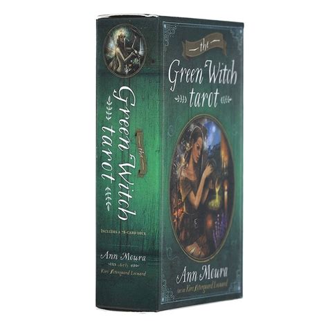Buy 78 sheets Oracle Tarot Cards The Green Witch Tarot Oracle Oracle ...