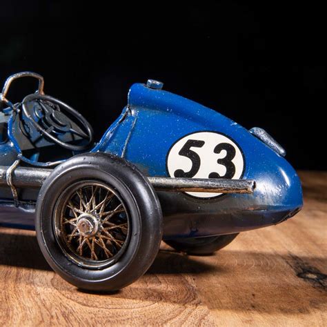 Rambler Retro Sports Car Model - Blue