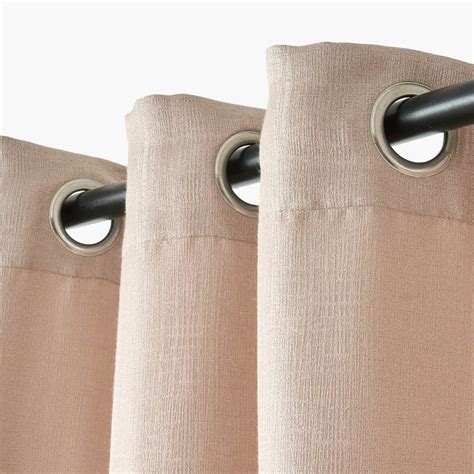 Buy Glimmer Dusk Adreine Set of 2 Jacquard Light Filtering Door ...