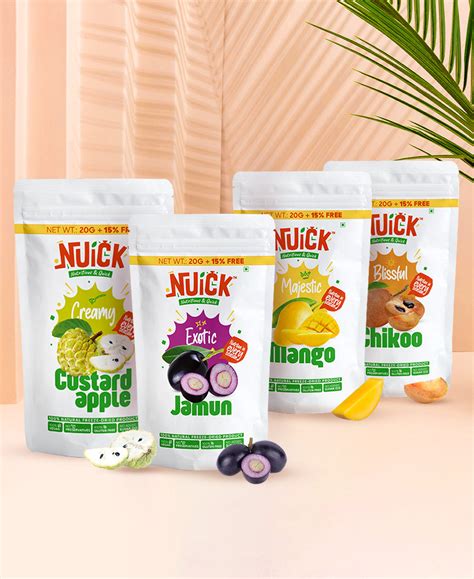 Combo of Freeze Dried Mango Chunks, Chikoo Slices, Custard Apple Chunk ...