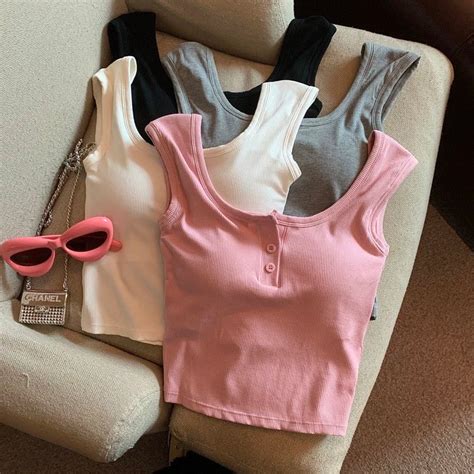 Buy Maria Tank Tops with Inbuilt Bra Online in India on a la mode