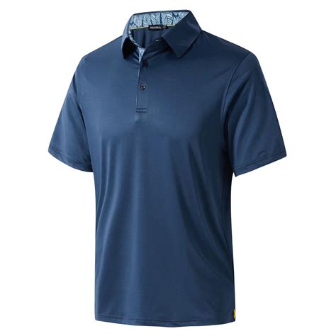 TRUSMOL Golf Shirts for Men Short Sleeve Dry Fit Moisture Wicking Quick ...