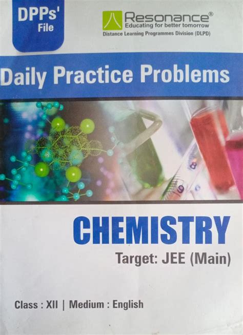 Resonance Daily Practice Problems Chemistry Target JEE Main Class 12 ...