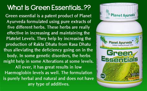 Buy Planet Ayurveda Green Essentials Capsules - 60 Capsules Online at ...