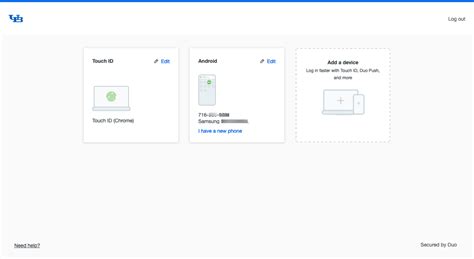 Adding Another Device - Duo Two-Step Verification - UBIT - University ...