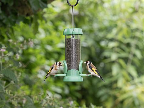 Bird Lovers™ Niger Seed Feeder - Twist Off Base - Easy Clean! 2 Sizes ...