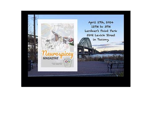 Neurospicey Literary Magazine, Lardner's Point Park, Philadelphia, 27 ...