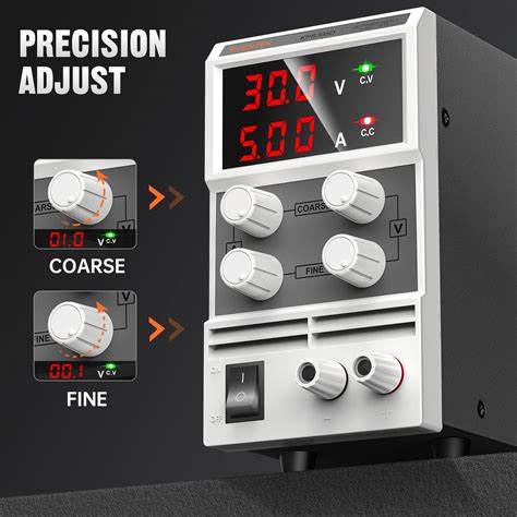 Snapklik.com : DC Power Supply Variable(0-30 V 0-5 A), Eventek KPS305D ...