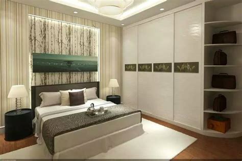 115平方米现代简约卧室衣柜设计装修效果图_太平洋家居网图库