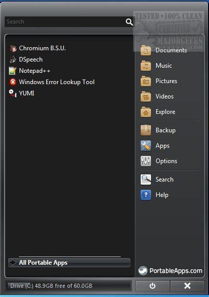 Image result for PortableApps.com Features
