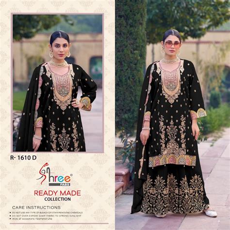 Shree R 1610 Ready Made Pakistani Salwar Suits Collection