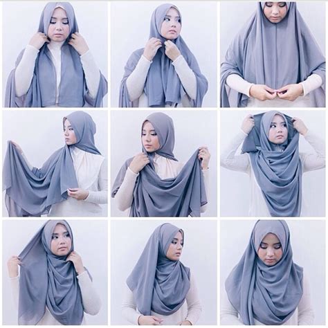 Image result for Tutorial Hijab Modern