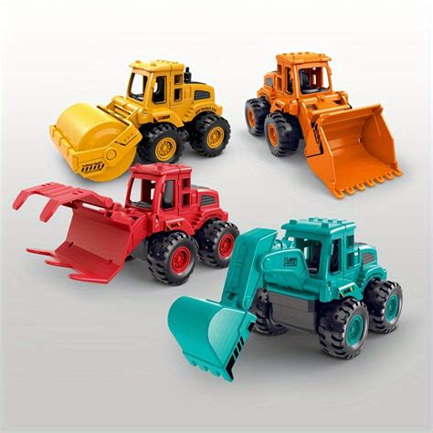 Mini Inertia Excavator Bulldozer Toy Car – CRAZE