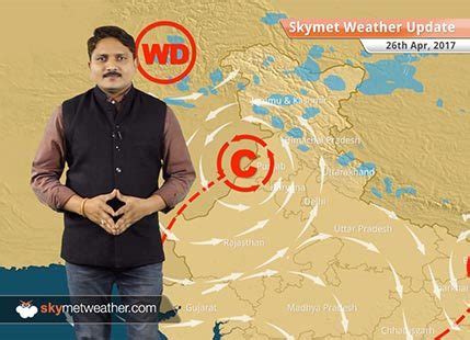 Weather Forecast for April 26: Dust storm in Northwest India, flood ...