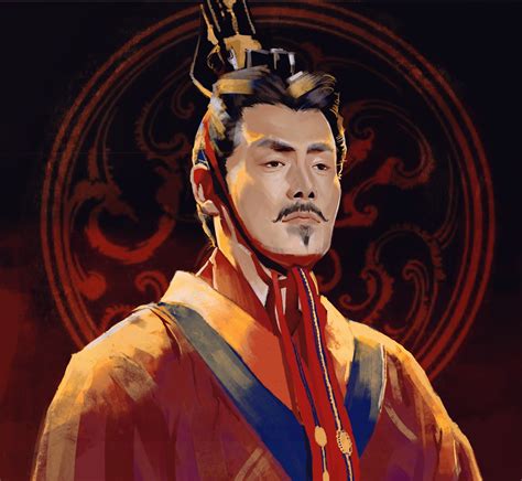 emperor wu of han (original) drawn by yan-c | Danbooru