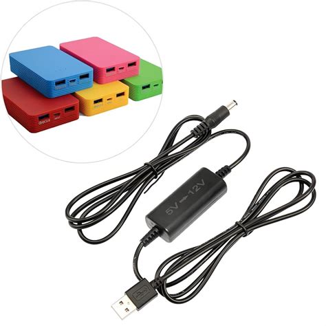 KUNCAN 5ft USB 5v to DC 12v Step Up Converter Cable, India | Ubuy