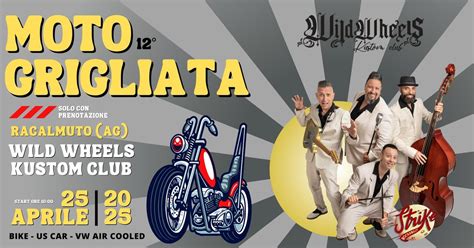 MOTO-GRIGLIATA 2025 W.W.K.C., Racalmuto (AG), Agrigento, 25 April 2025 ...