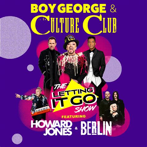 Boy George & Culture Club Announce 'The Letting It Go Show' 2023 Tour ...
