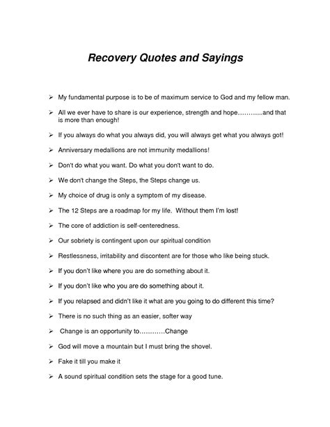 Addiction Recovery Quotes And Sayings. QuotesGram