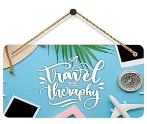 SAF paintings Travel Mdf Wooden Wall Hanging Home Decor Plates, wall ...