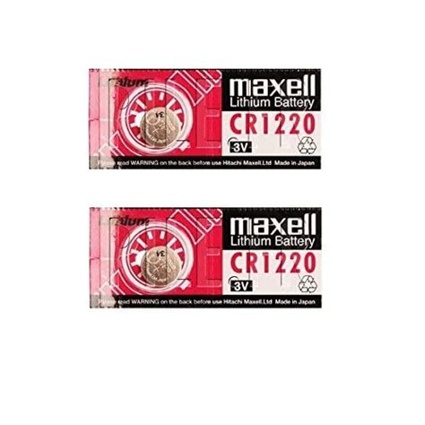 Hyw Cr1220 Lithium Coin Battery - Pack Of 2 : Amazon.in: Electronics