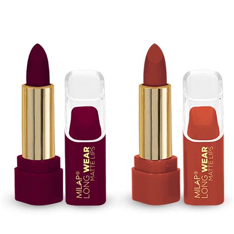 Buy MILAP Lipstick First Love,Birkin Brown (Matte) Online at Low Prices ...