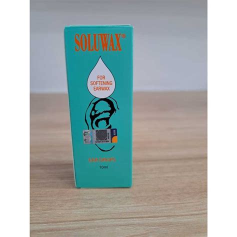 SOLUWAX EAR DROPS 10ML (EAR WAX SOFTENER) | Shopee Malaysia