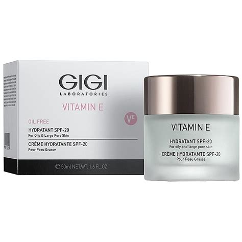GIGI Vitamin E Moisturizer for Oily Skin SPF-20 - Dermal cosmetics