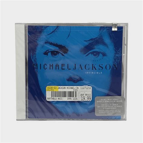 Michael Jackson ‘Invincible’ Sealed CD Blue (USA) – Michael Jackson Market