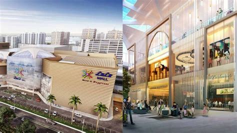 Lulu Mall Lucknow : Karni Sena protesters reached outside Lulu Mall to ...