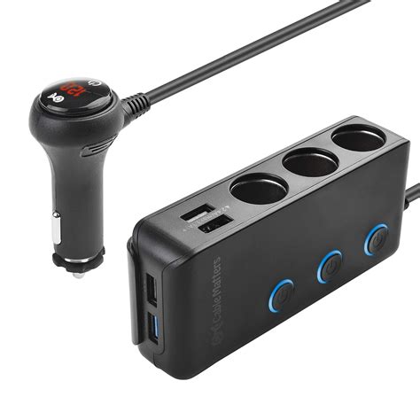 Cable Matters 12 V/24 V car distribution box (cigarette lighter USB ...