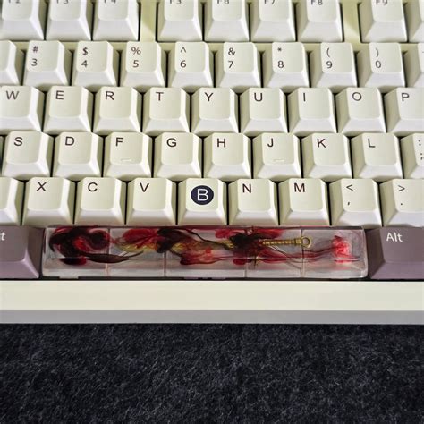 Samurai Sword Resin Spacebar Artisan Keycap (Read Description ...