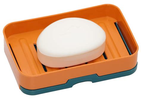 Draining Soap Dishes, Dishwashing Sink Sponge Soap Holder with Water ...