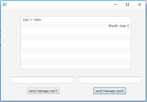 Image result for Make a Chat JavaFX