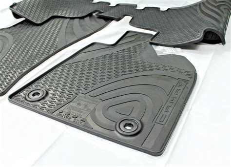 TOYOTA CAMRY FLOOR MATS RUBBER SET FRONT & REAR FROM NOV 2017> NEW ...